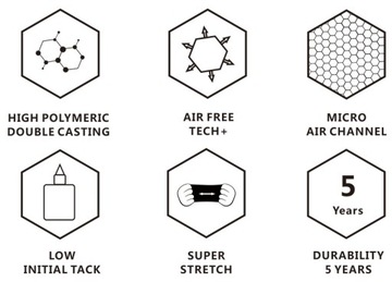 4D Автомобильная фольга Carbon 4D 152x60 Черный 3D
