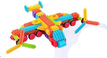 ИНТЕЛЛЕКТУАЛЬНЫЕ ЦВЕТНЫЕ БЛОКИ ЁЖИКИ ТУРНИШ 90 шт.