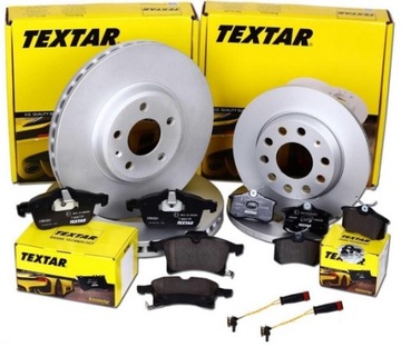 TEXTAR TARCZE HAMULCOWE PRZÓD MAZDA 6 GG GY
