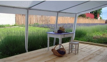 Палатка для сада 4х8 м