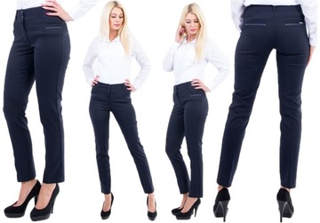 SPODNIE DAMSKIE CYGARETKI RURKI r. 48