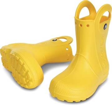 Резиновые сапоги Crocs Handle it желтые 34-35 (J3)