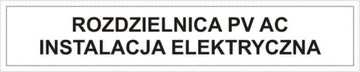 naklejki elektryczne, dla elektryków i instal. PV.