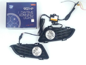 Lampy światła dzienne dziennej DRL LED Mazda 6 2002-2005