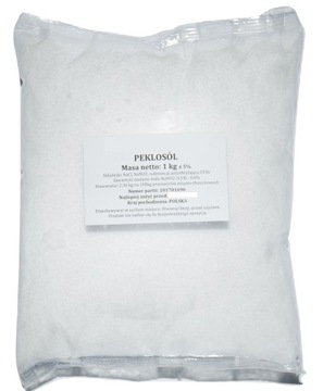 PEKLOSÓL 1 KG sól peklowa do szyki mięs