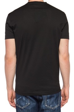 DSQUARED2 czarny t-shirt z logo r. XL ORYGINAŁ