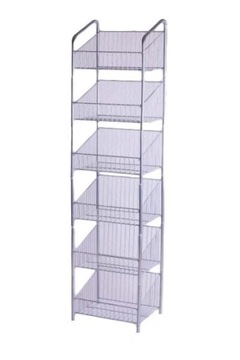 REGAŁ RURKOWY 6P1 BIAŁY REGAŁY KOSZE 41cm