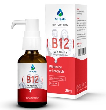 Medicaline Avitale wit B12 w kroplach 30ml.
