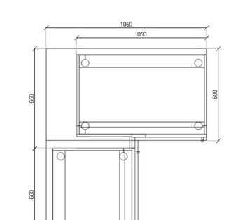 ВЕЛЛА ДПП 105/65 ГЛОСС шкаф угловой 105 см