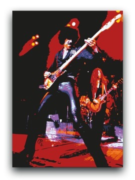 Thin Lizzy - OBRAZ 60x40 cm plakat canvas rock