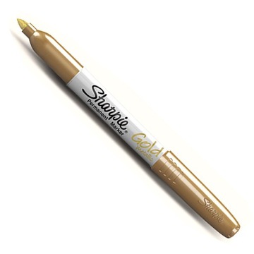 SHARPIE marker pisak FINE Gold Metallic złoty