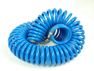 ШЛАНГ, СПИРАЛЬНЫЙ ПНЕВМАТИЧЕСКИЙ ШЛАНГ 20м ДЛЯ КОМПРЕССОРА