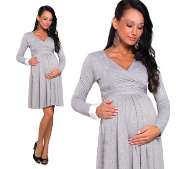 KRÓTKA ZWIEWNA SUKIENKA TUNIKA CIĄŻOWA 44/2XL 8467