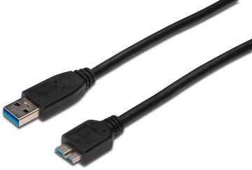 Kabel USB 0,25m microUSB 3.1 do dysku zewnętrznego