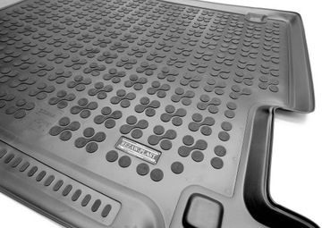 Toyota Sienna III 2010-2020 7-местная версия резиновый коврик в багажник