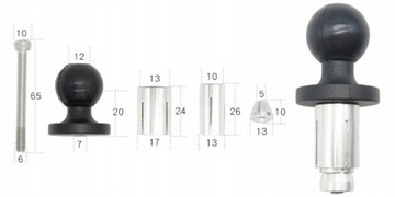 FreedConn BM2R КРЕПЛЕНИЕ ГОЛОВКИ РАМЫ НА ЗАКЛИПАНИИ