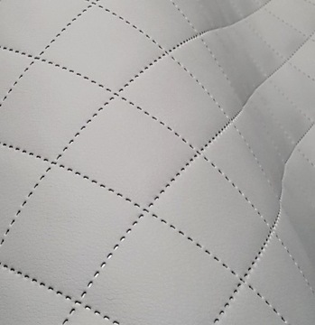 SZARA 5x5 Eko Eco skóra Tkanina pikowana Materiał