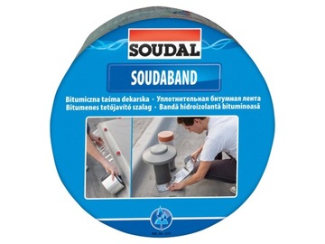 SOUDAL bitum. taśma dekarska 30cm/10m aluminium