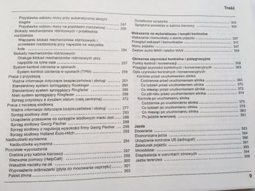 MAN TGA POLSKA INSTRUKCJA OBSŁUGI EURO 2 3 4 5