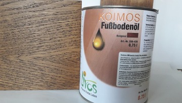 Wosk na deski KOIMOS 208 LIVOS 0,75L EKOLOG KOLORY