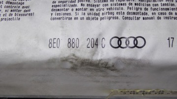 ПОДУШКИ РЕМНИ AUDI A4 B6 B7 00-07 NIEREGENER