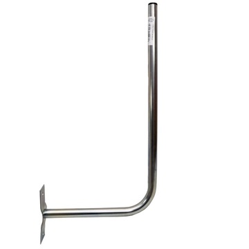 MASZT UCHWYT ANTENOWY ŚCIENNY anteny Ocynk 57cm