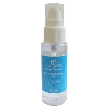 BIOCOSMETICS Kwas hialuronowy 1% 30ml