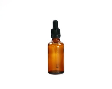 PIPETA BUTELKA SZKLANA 50 ml kroplomierz dozownik