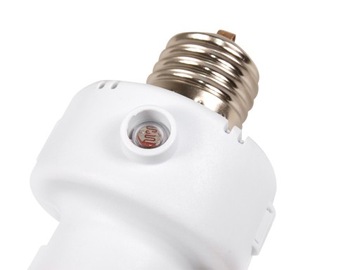 Патрон лампы Е27 с таймером сумеречного датчика