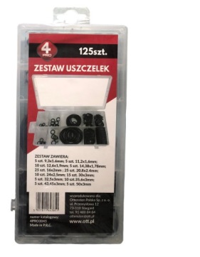 УПЛОТНИТЕЛЬНЫЕ КОЛЬЦА, УПЛОТНЕНИЯ КОНДИЦИОНЕРА, РЕЗИНОВЫЕ РЕЗИНЫ 125