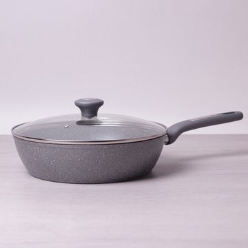 ГРАНИТНАЯ СКОВОРОДА ВОК, 28 СМ, ДЛЯ ИНДУКЦИИ