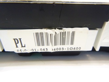 СЧЕТЧИК ЧАСОВ ЕВРОПА KIA RIO 2005-2011 1.5 CRDI