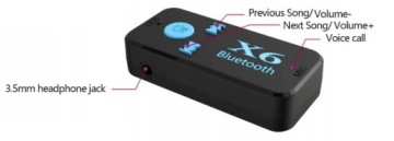 ПЕРЕДАЧА ЗВУКА BLUETOOTH 4.1 AUX MINI-JACK