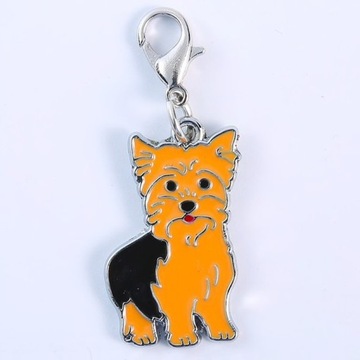 Zawieszka do bransoletki Yorkshire Terrier charm