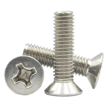M4X8 ВИНТ НЕРЖАВЕЮЩИЙ КОНУС КОНУС КРЕСТ 10 ШТ.