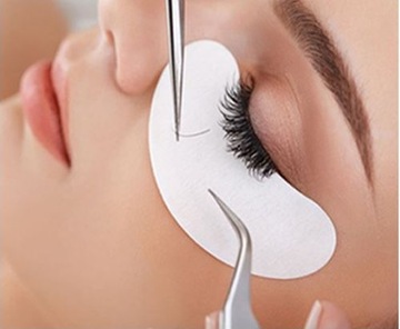 100 гелевых подушечек для наращивания ресниц