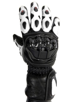 TSCHUL 230 - SKÓRZANE SPORTOWE RĘKAWICE MOTOCYKLOWE MĘSKIE r. XL