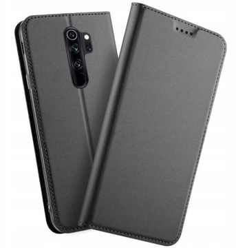 ETUI MAGNET FLIP DO XIAOMI REDMI NOTE 8 PRO +SZKŁO