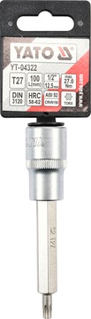 КЛЮЧ TORX 1/2 T27 L100MM