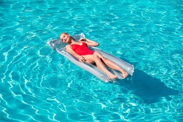 НАДУВНОЙ МАТРАС ДЛЯ ПЛАВАНИЯ 183x76 DELUXE 44013P