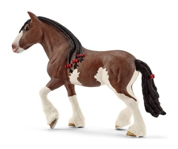 SCHLEICH KOŃ KLACZ RASY CLYDESDALE - 13809