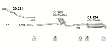 Polmo 01.124 Глушитель концевой