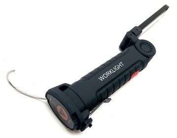 ФОНАРЬ МАСТЕРСКАЯ ЛАМПА COB СВЕТОДИОДНЫЙ МАГНИТНЫЙ КРЮК USB