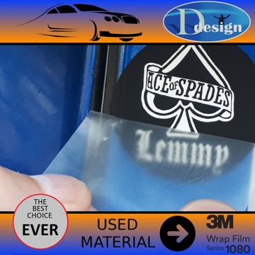 Наклейка Motorhead ACE OF SPADES 4,5 см x 4,3 см