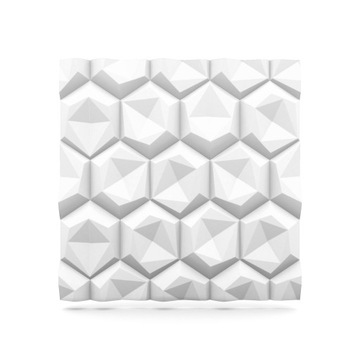 3D Стеновые панели из пенополистирола 60х60 ШЕСТИГРАННИК