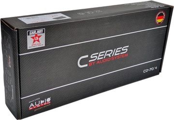 Аудиосистема CO-70.4 4x110 Вт RMS Bridge 220 Вт RMS Встроенный преобразователь Hi-low