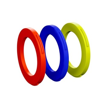 Pierścienie zacisku MAGURA Ring Kit 4-tłoczki niebieski/czerwony/żółty