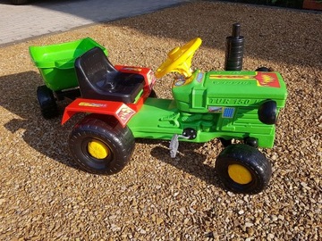 КОМПЛЕКТ ПЕДАЛЬНОГО ТРАКТОРА С ПРИЦЕПОМ.