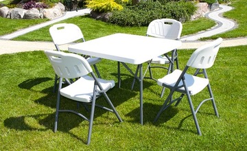 Krzesło BRĄZ catering rattan SKŁADANE Cateringowe