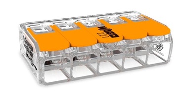 SZYBKOZŁĄCZKA WAGO COMPACT 5x0,5-6mm² 1szt UNIWERS